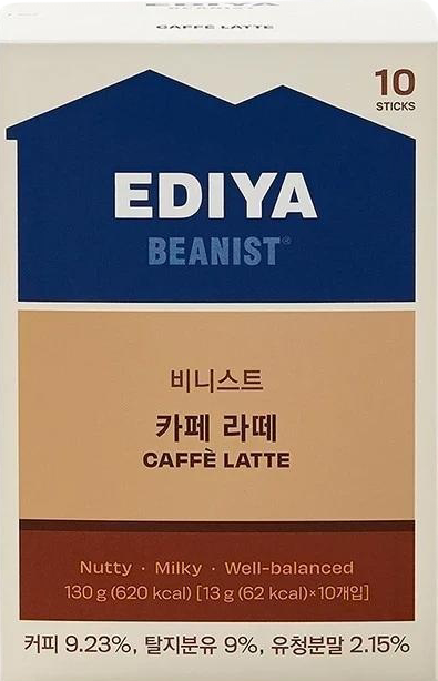 EDIYA BEANIST 
Cafe Latte 10T